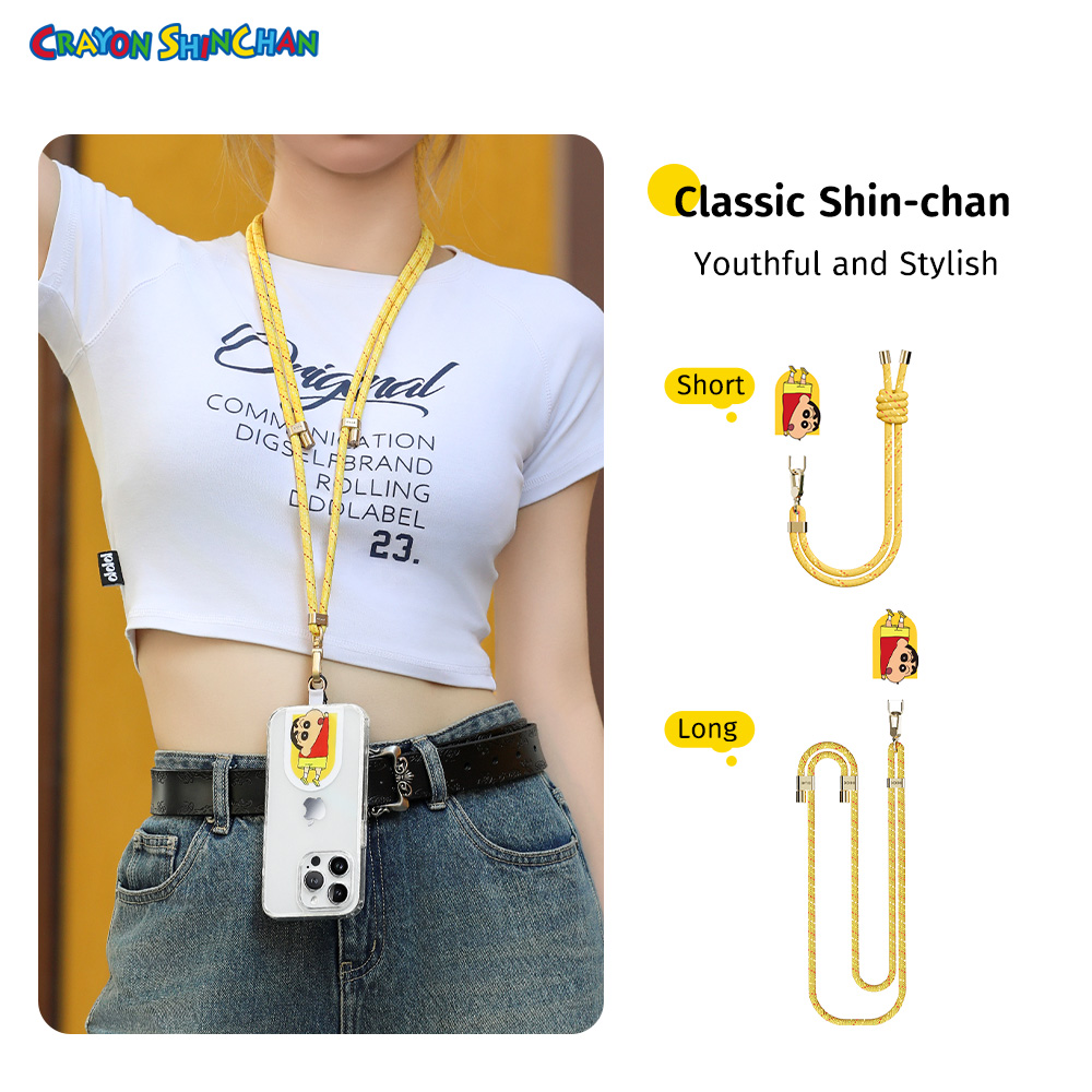REGO Communication Sdn Bhd - Rock Space | ROCK Crayon ShinChan WristStrap Lanyard (Long)
