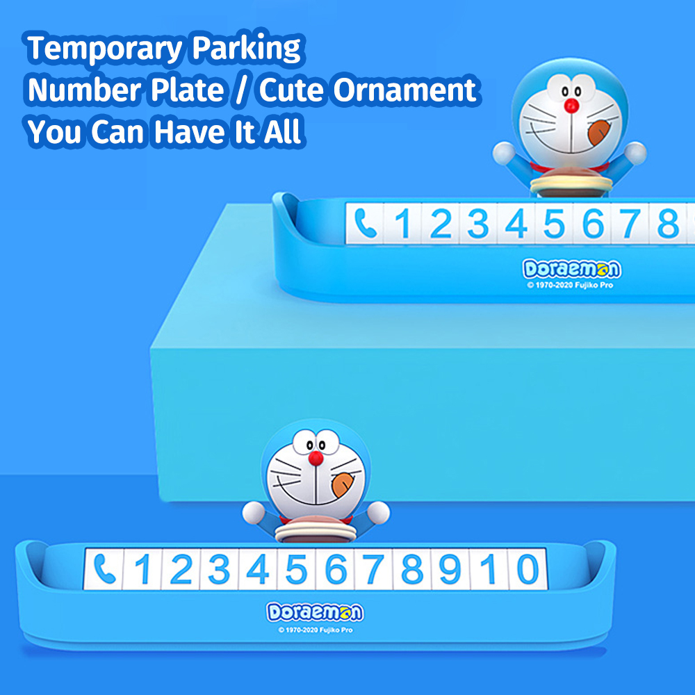 REGO Communication Sdn Bhd - Rock Space | ROCK Doraemon Temporary Parking Number Plate