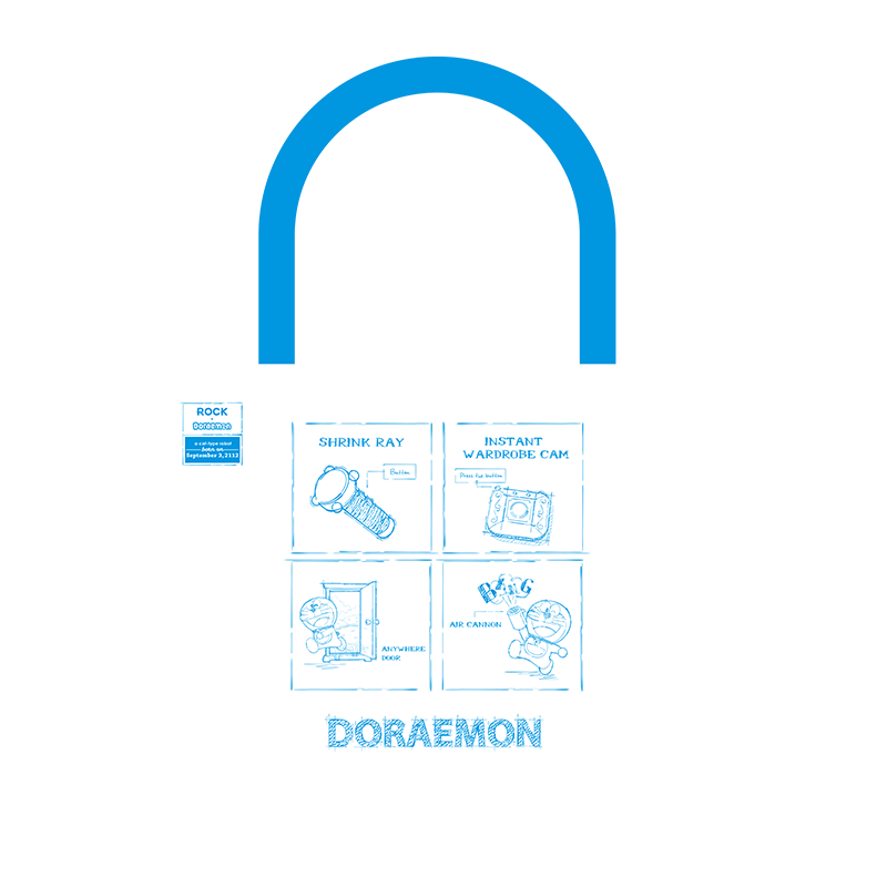 REGO Communication Sdn Bhd - Rock Space | ROCK Doraemon Canvas Tote Bag