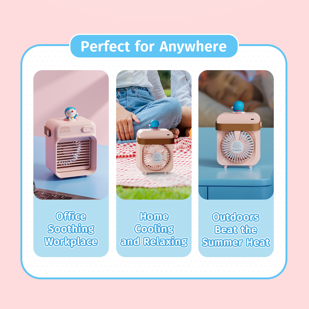 REGO Communication Sdn Bhd - Rock Space | ROCK Doraemon F20 Water Cooling Fan