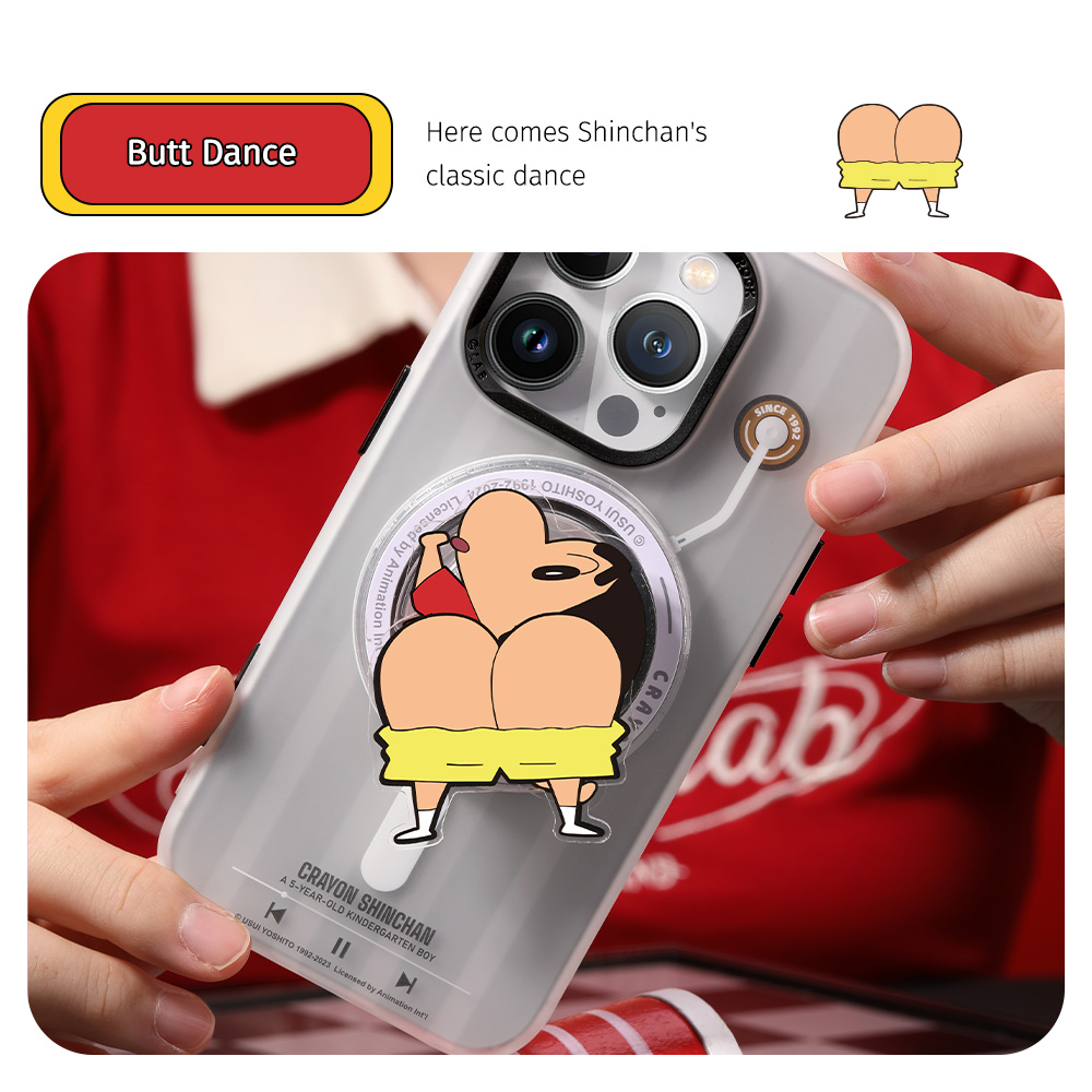 REGO Communication Sdn Bhd - Rock Space | ROCK Crayon ShinChan Rotating Airbag Bracket Phone Holder