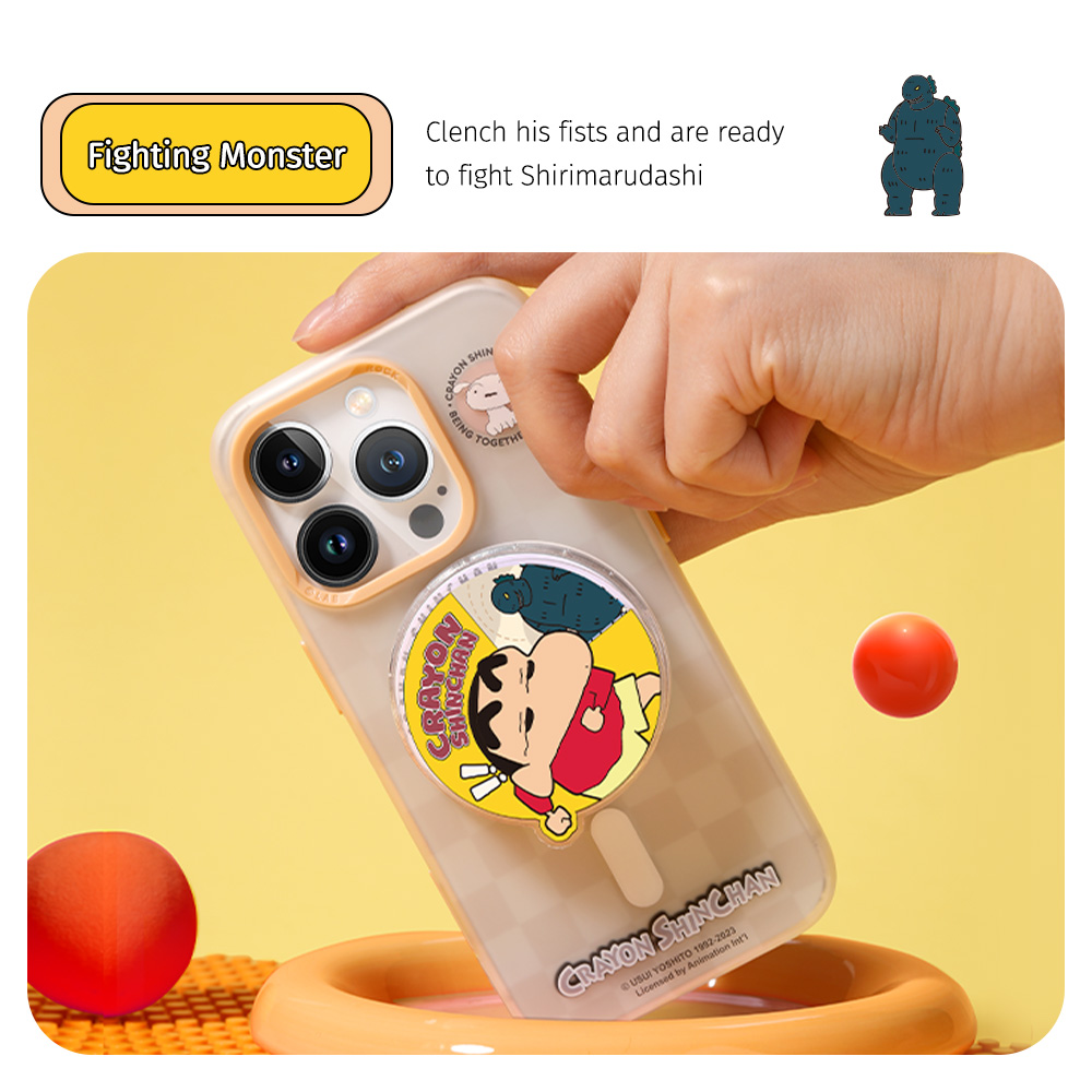 REGO Communication Sdn Bhd - Rock Space | ROCK Crayon ShinChan Rotating Airbag Bracket Phone Holder