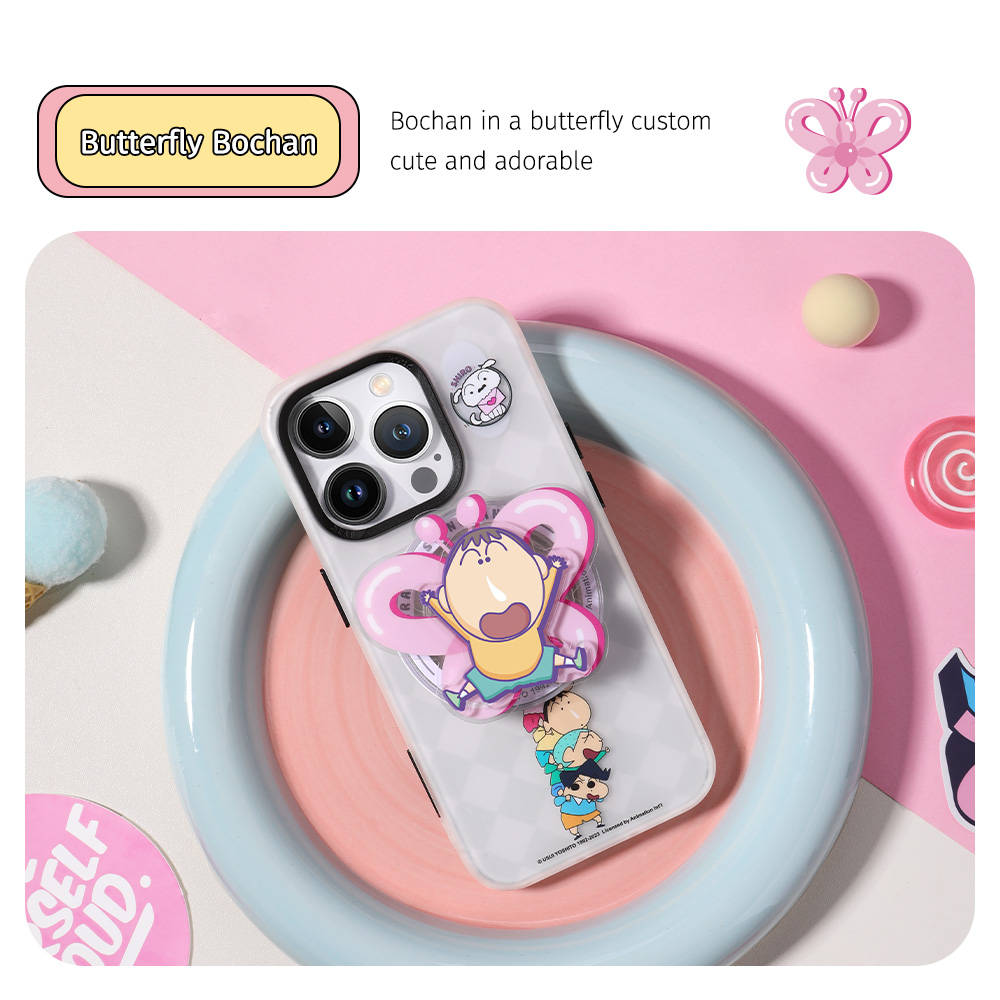 REGO Communication Sdn Bhd - Rock Space | ROCK Crayon ShinChan Rotating Airbag Bracket Phone Holder