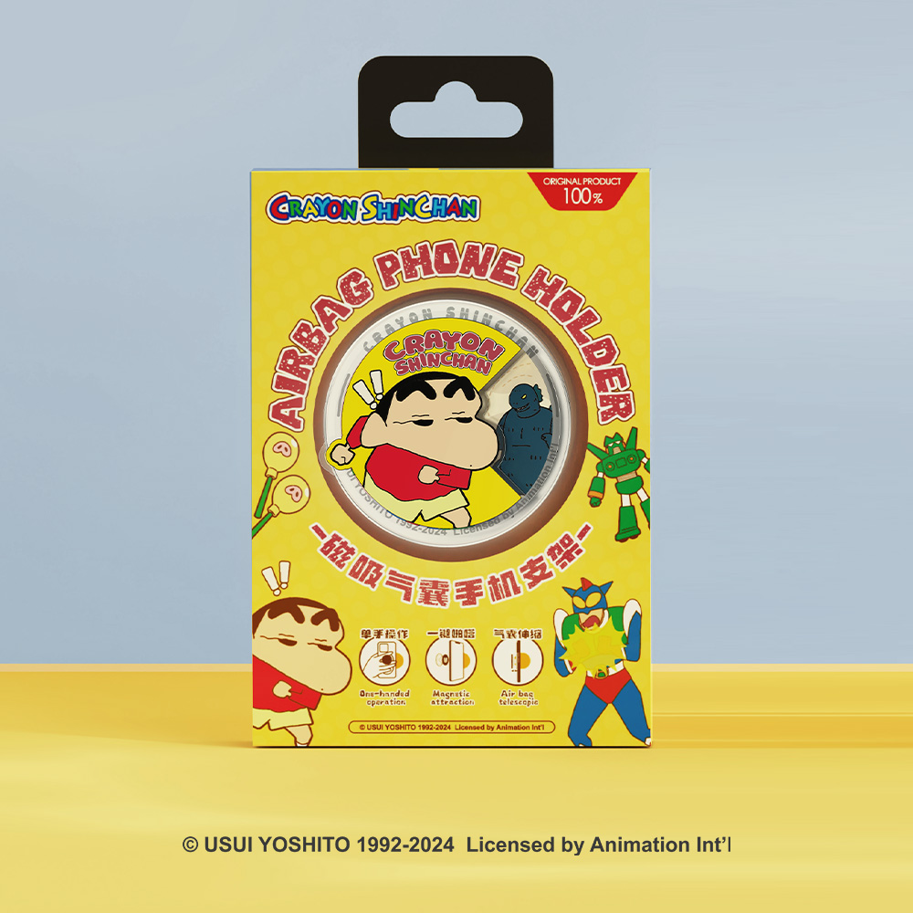 REGO Communication Sdn Bhd - Rock Space | ROCK Crayon ShinChan Rotating Airbag Bracket Phone Holder