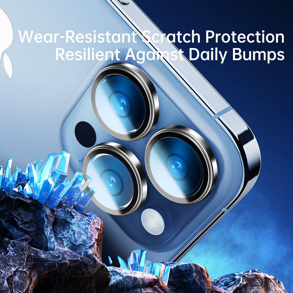 REGO Communication Sdn Bhd - Rock Space | iPhone 16 & iPhone 16 Plus ROCK Pure Series Camera Lens 9H Tempered Glass Protector