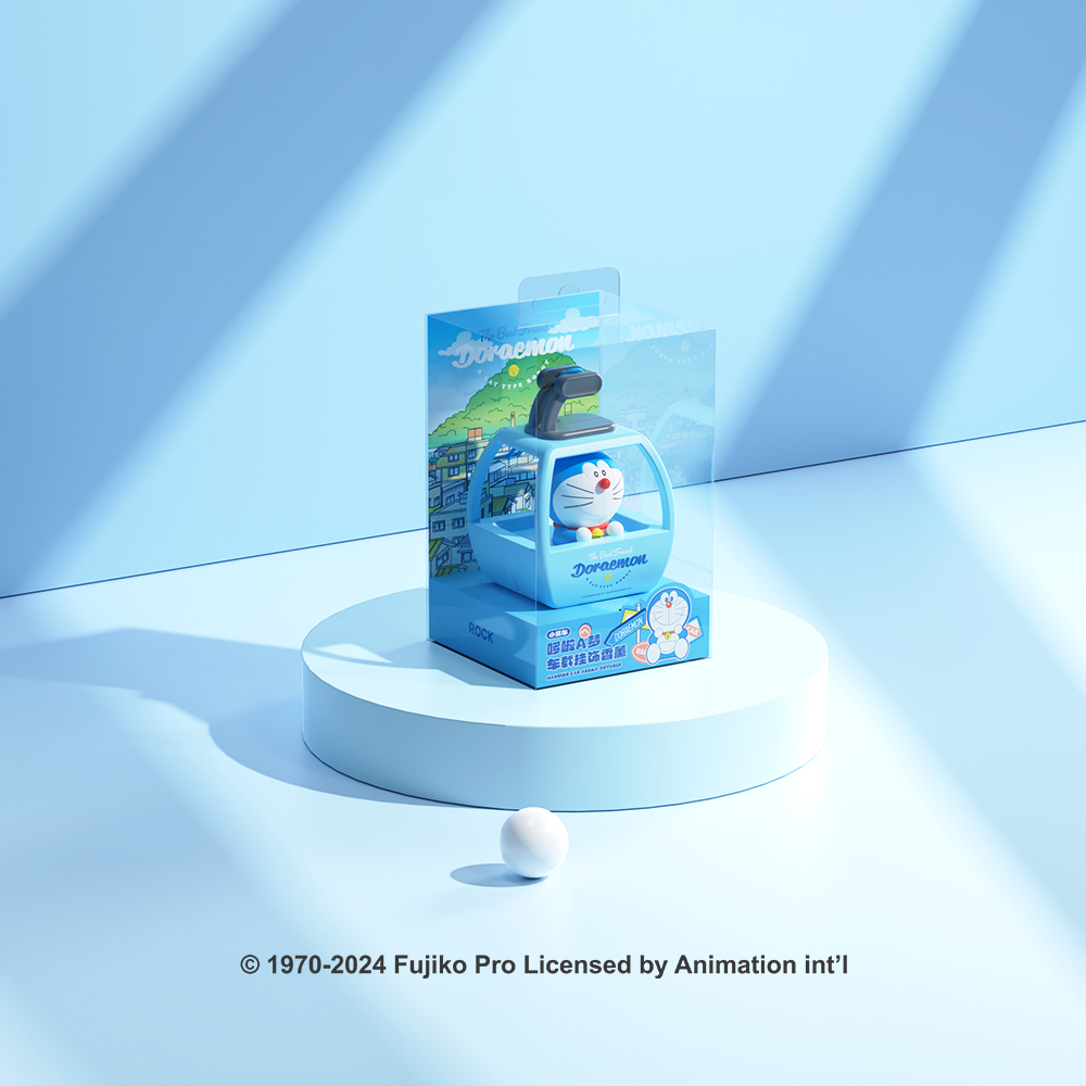 REGO Communication Sdn Bhd - Rock Space | ROCK Doraemon Car Hanging Ornament Fragrance Diffuser