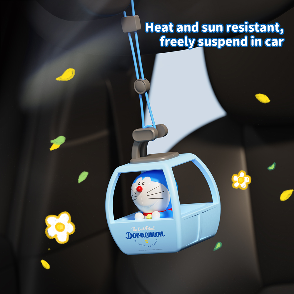 REGO Communication Sdn Bhd - Rock Space | ROCK Doraemon Car Hanging Ornament Fragrance Diffuser