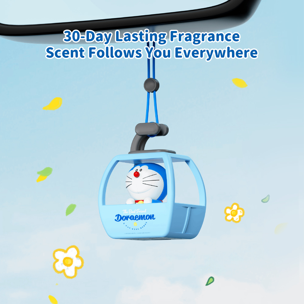 REGO Communication Sdn Bhd - Rock Space | ROCK Doraemon Car Hanging Ornament Fragrance Diffuser