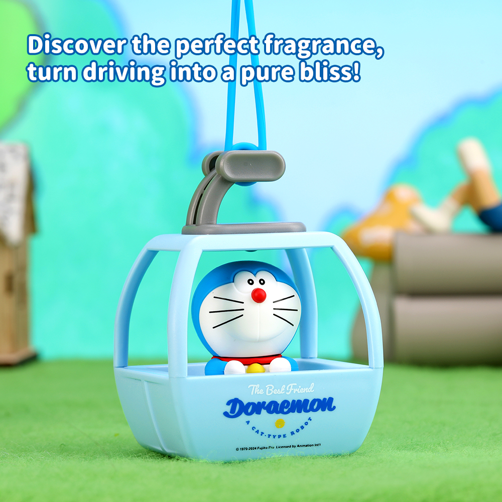 REGO Communication Sdn Bhd - Rock Space | ROCK Doraemon Car Hanging Ornament Fragrance Diffuser