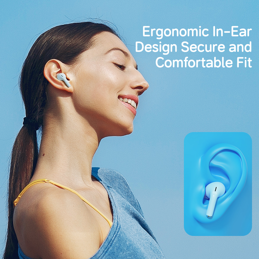 REGO Communication Sdn Bhd - Rock Space | ROCK Doraemon A5 Pro Smart Touch Screen ANC TWS Bluetooth Earphones