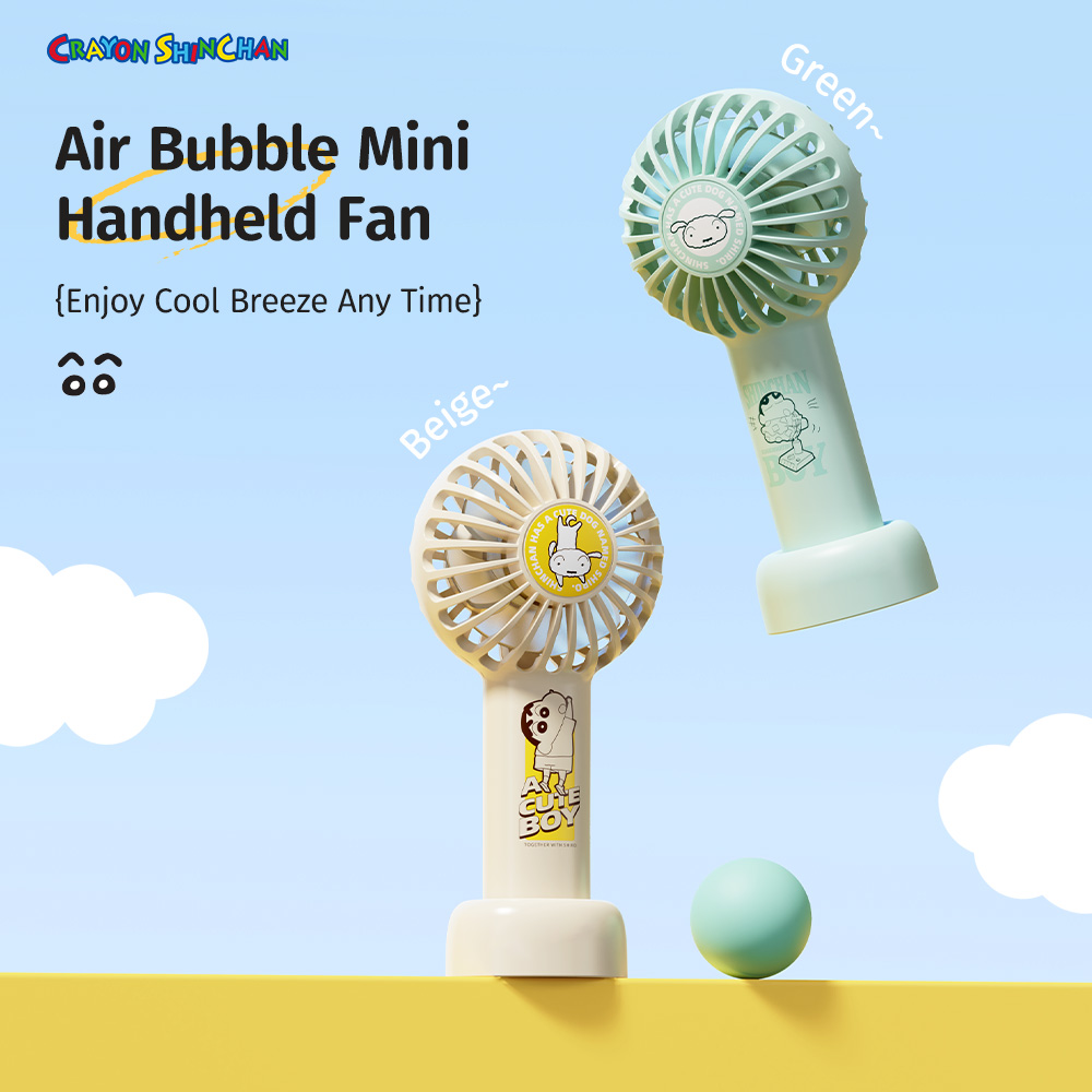 ROCK Crayon ShinChan Air Bubble Mini Handheld Fan