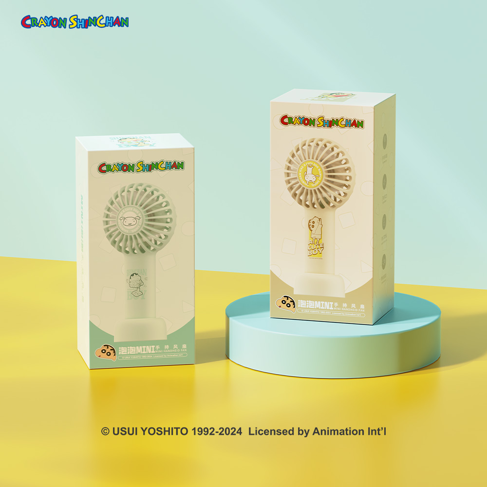 REGO Communication Sdn Bhd - Rock Space | ROCK Crayon ShinChan Air Bubble Mini Handheld Fan