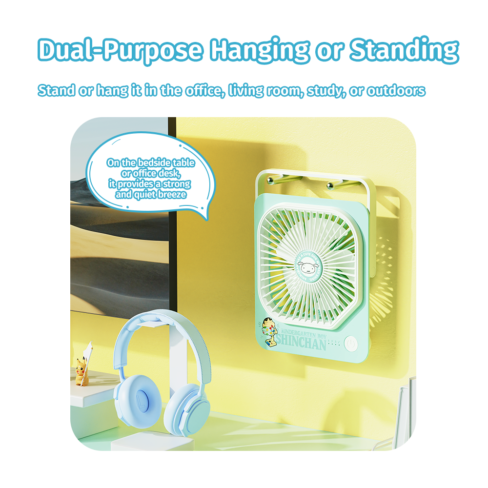 REGO Communication Sdn Bhd - Rock Space | ROCK Crayon ShinChan Desk Fan
