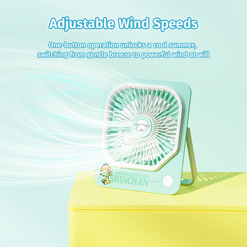 REGO Communication Sdn Bhd - Rock Space | ROCK Crayon ShinChan Desk Fan