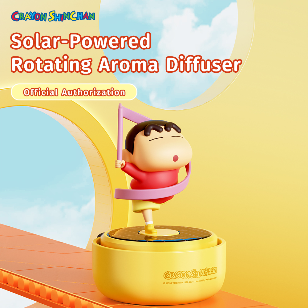 ROCK Crayon ShinChan Solar Powered Rotating Aroma Diffuser
