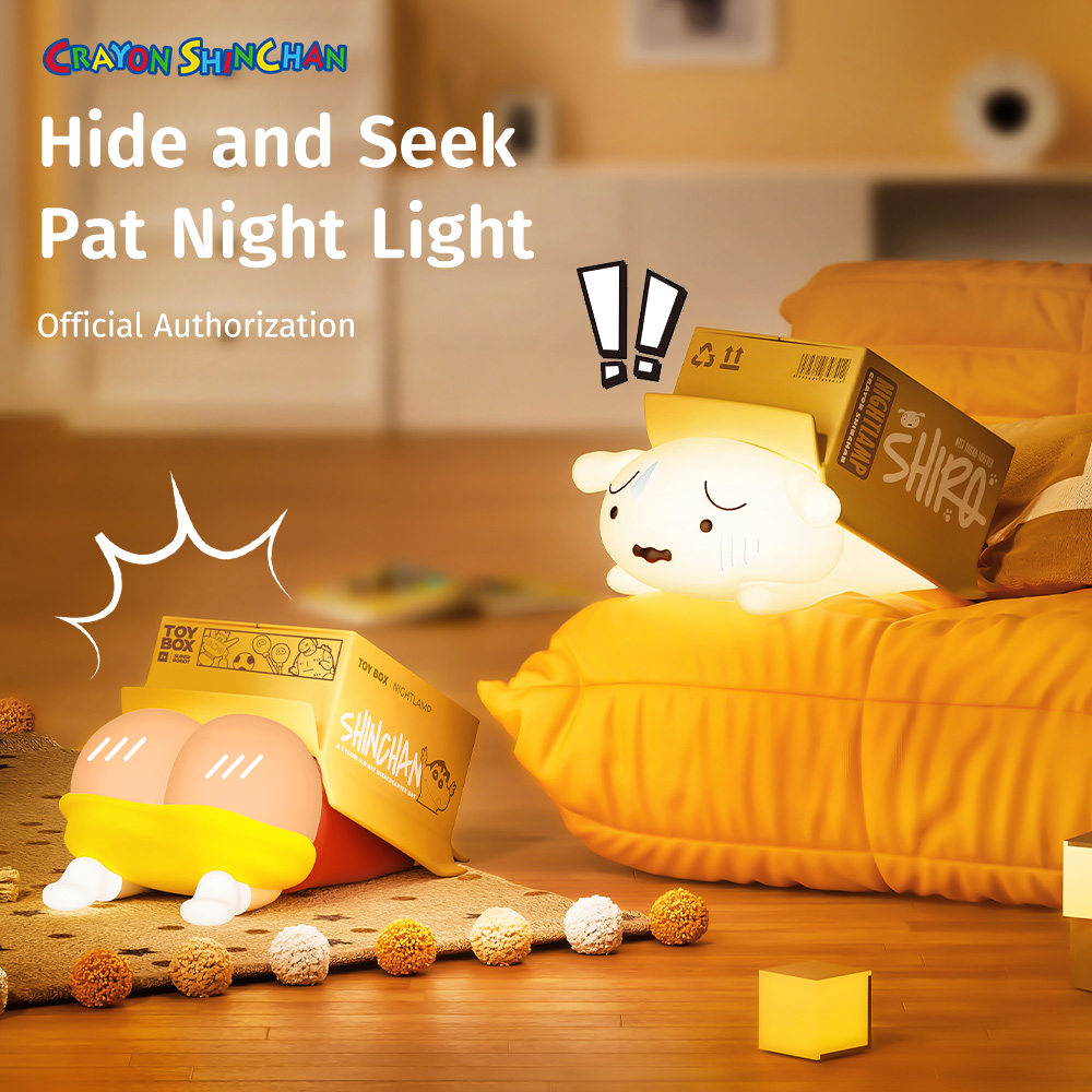 ROCK Crayon ShinChan Hide and Seek Pat Night Light