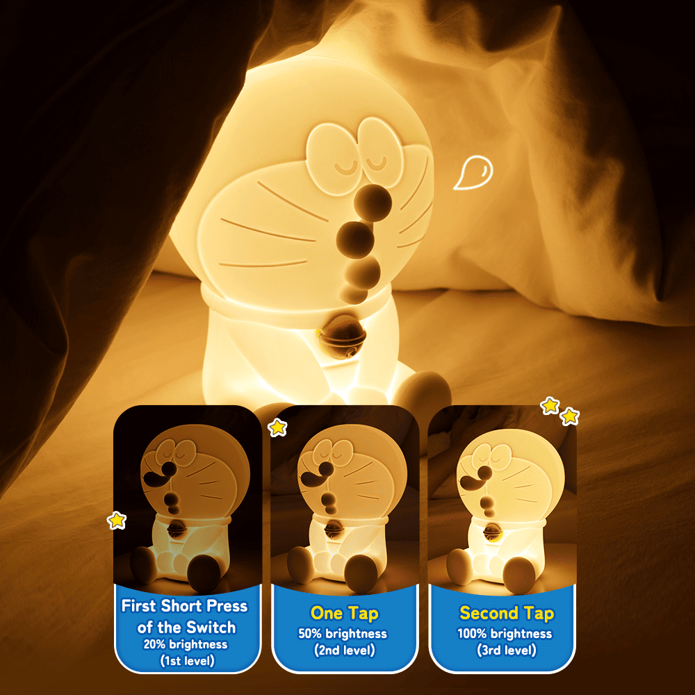 REGO Communication Sdn Bhd - Rock Space | ROCK Doraemon Sleep Companion Pat Night Light