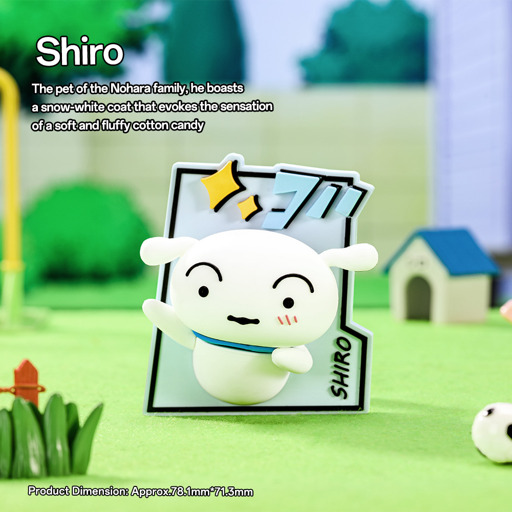 REGO Communication Sdn Bhd - Rock Space | ROCK Caryon ShinChan Comic series Fridge Magnets Blind Box