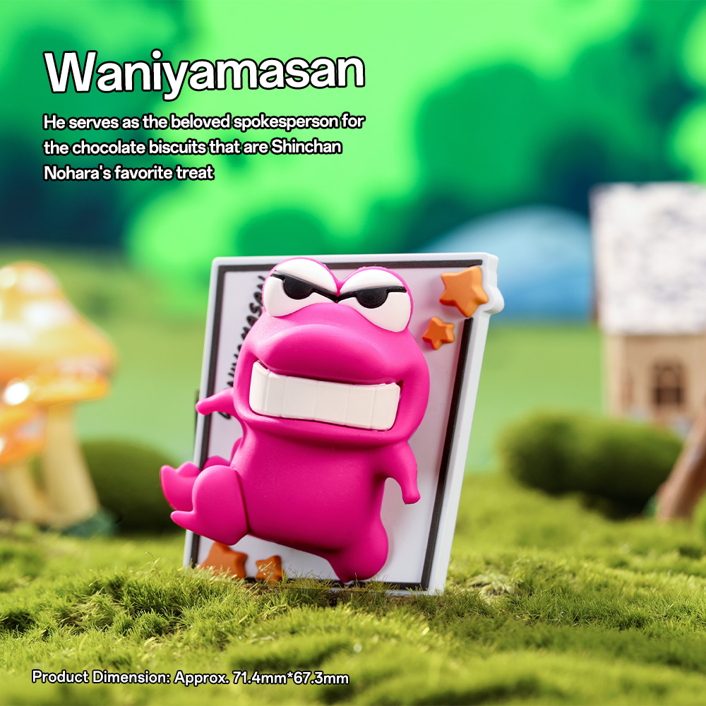 REGO Communication Sdn Bhd - Rock Space | ROCK Caryon ShinChan Comic series Fridge Magnets Blind Box