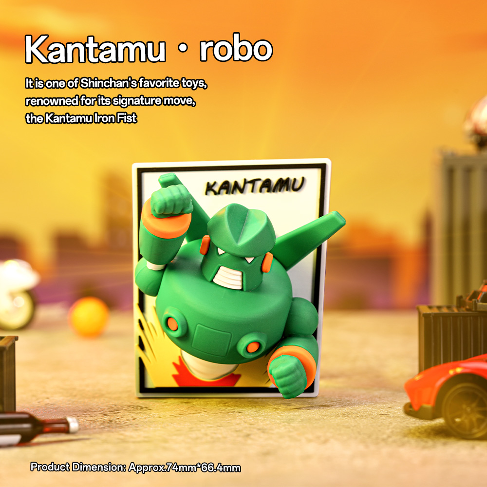REGO Communication Sdn Bhd - Rock Space | ROCK Caryon ShinChan Comic series Fridge Magnets Blind Box