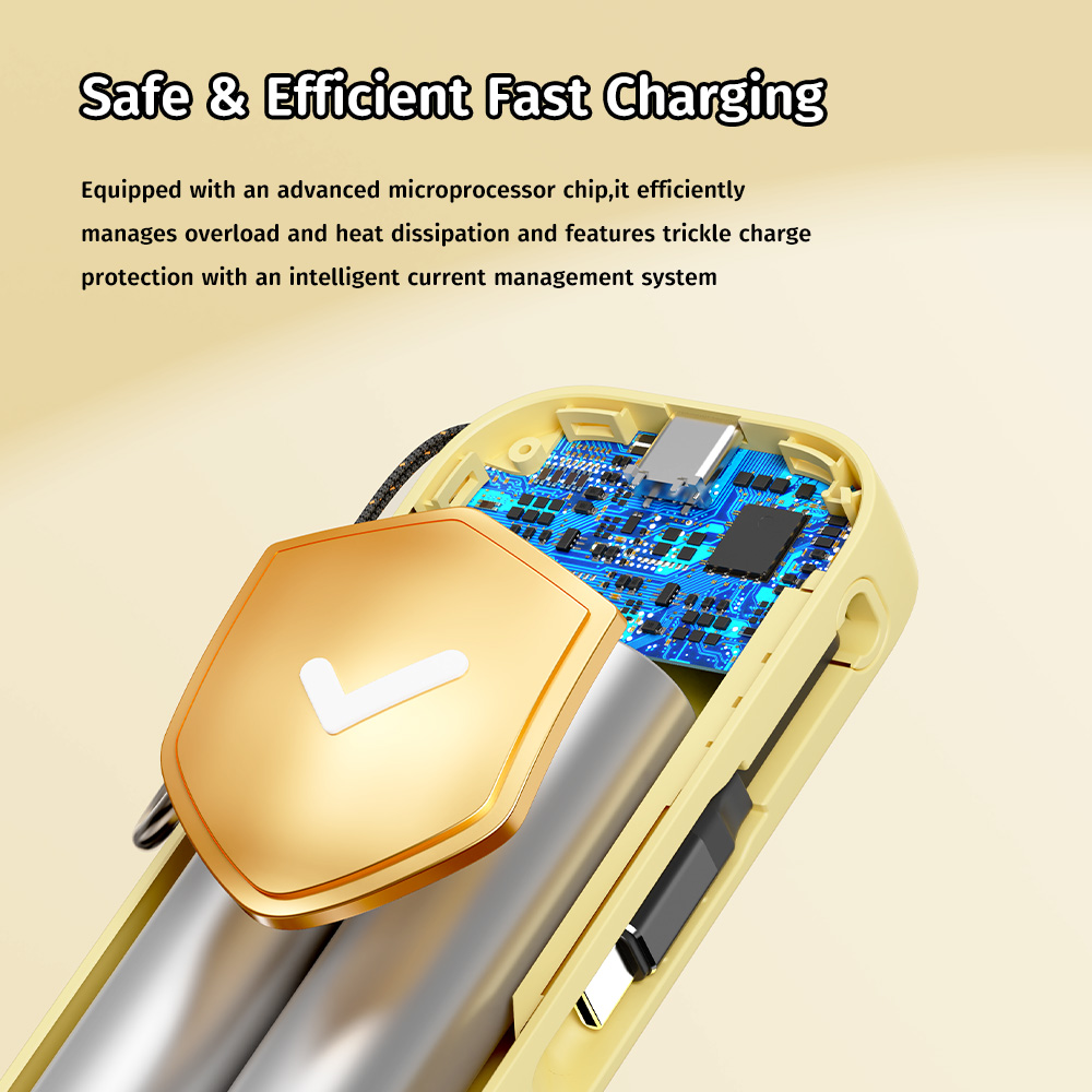 REGO Communication Sdn Bhd - Rock Space | ROCK Crayon ShinChan P56 PD Fast Charge Power Bank with Type C Retractable Cable (10000mAh)