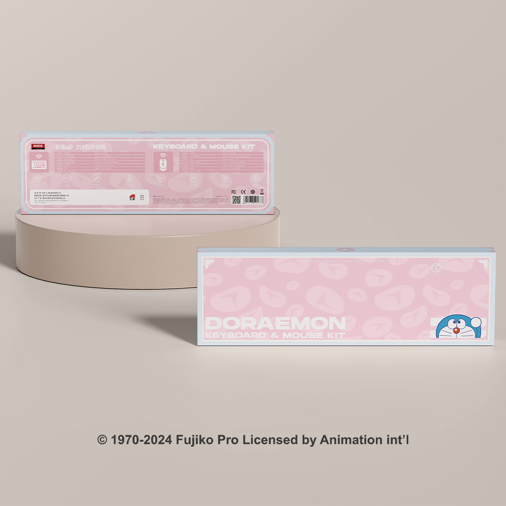 REGO Communication Sdn Bhd - Rock Space | ROCK Doraemon J10 Keyboard and Mouse Kit