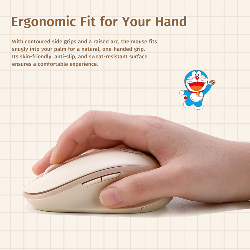 REGO Communication Sdn Bhd - Rock Space | ROCK Doraemon J10 Keyboard and Mouse Kit