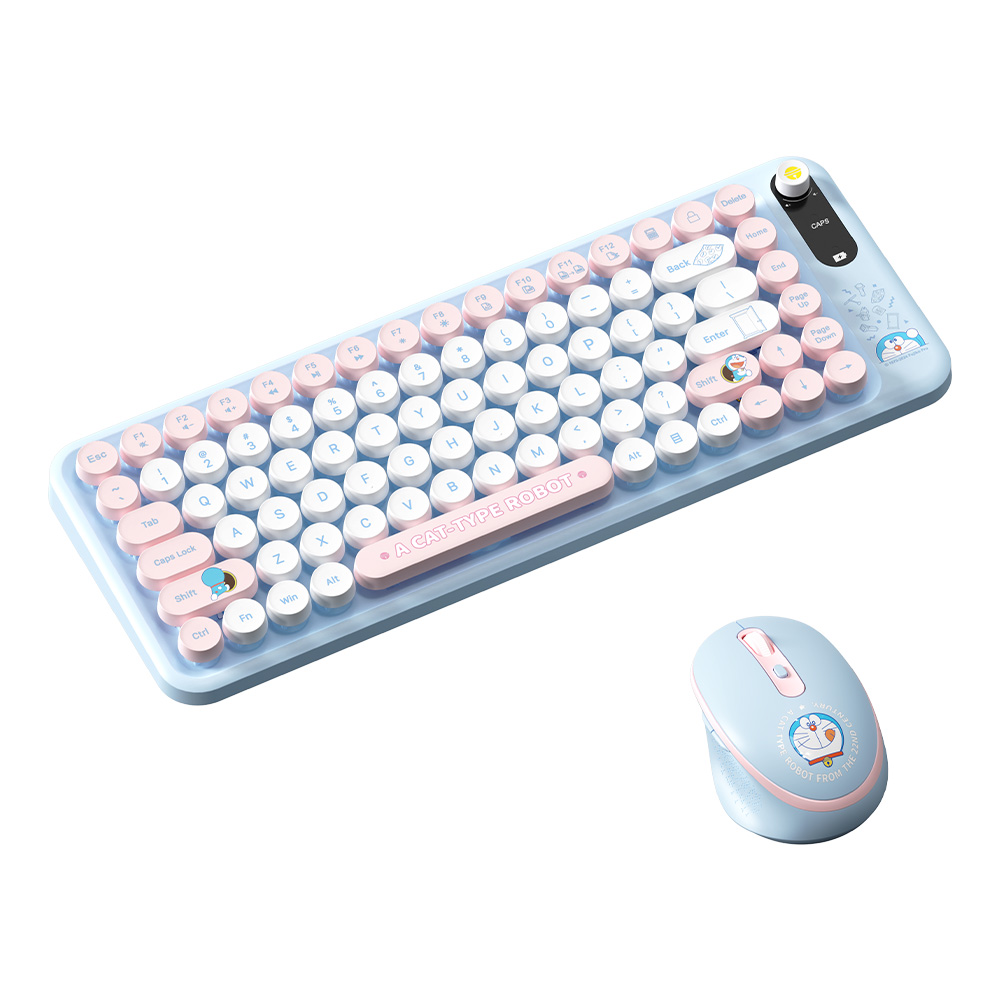 REGO Communication Sdn Bhd - Rock Space | ROCK Doraemon J10 Keyboard and Mouse Kit