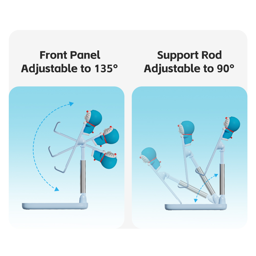 REGO Communication Sdn Bhd - Rock Space | ROCK Doraemon N30 Desktop Stand (Blue)