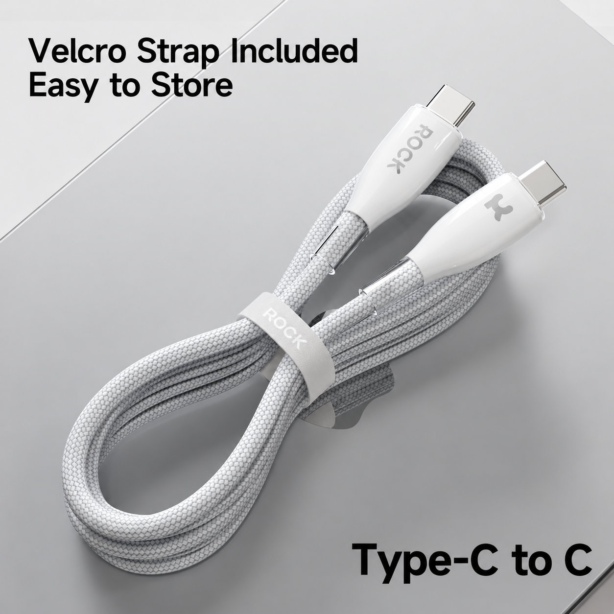 REGO Communication Sdn Bhd - Rock Space | ROCK Z23 Type-C to C PD 240W Fast Charging Cable